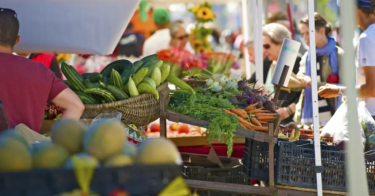 locally sourced food